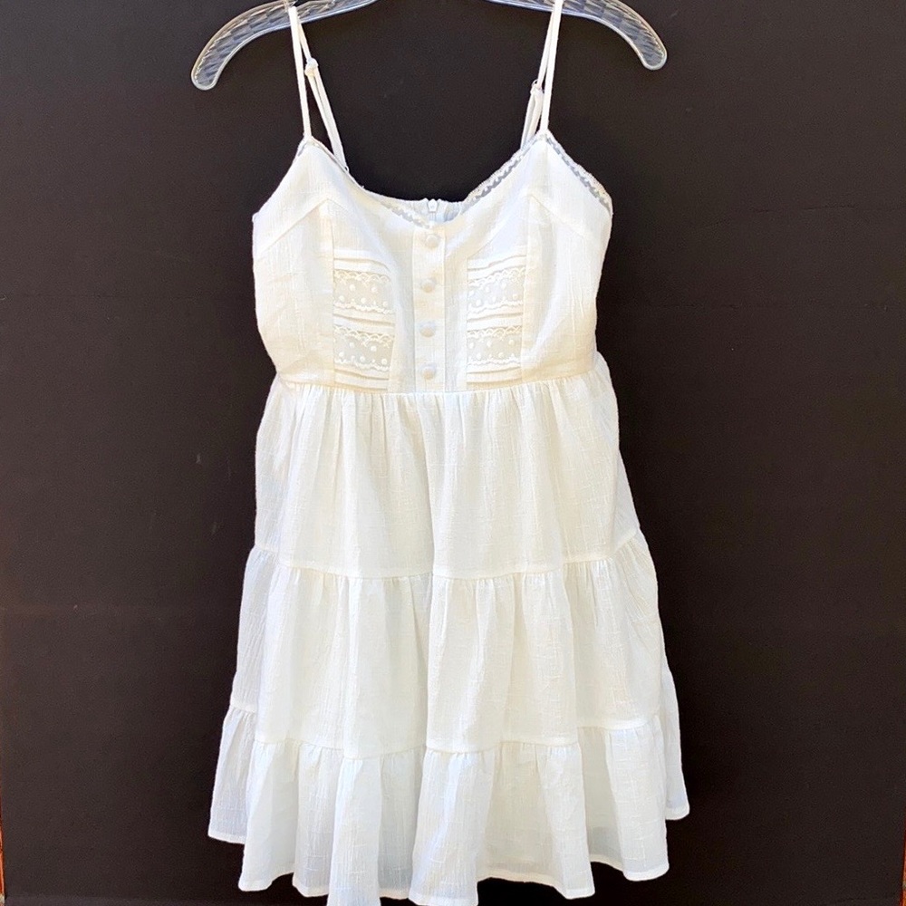 Princess Polly Size 6 White Dlaney Lace Dress - Picture 2 of 10